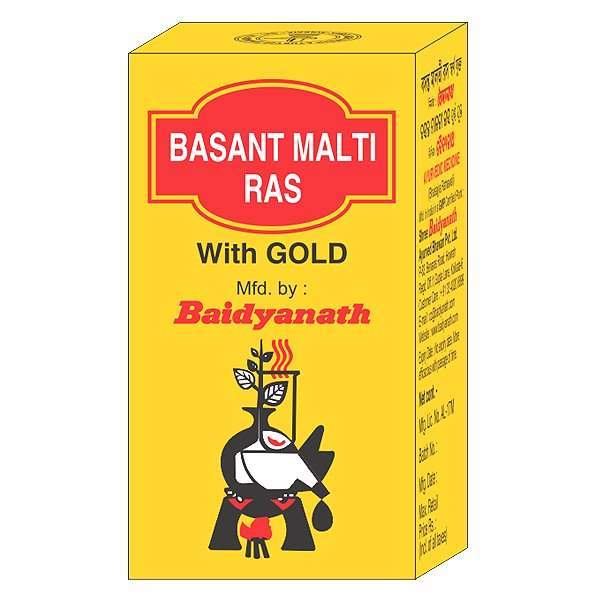 Baidyanath Basant Malti Ras - 25 Tabs