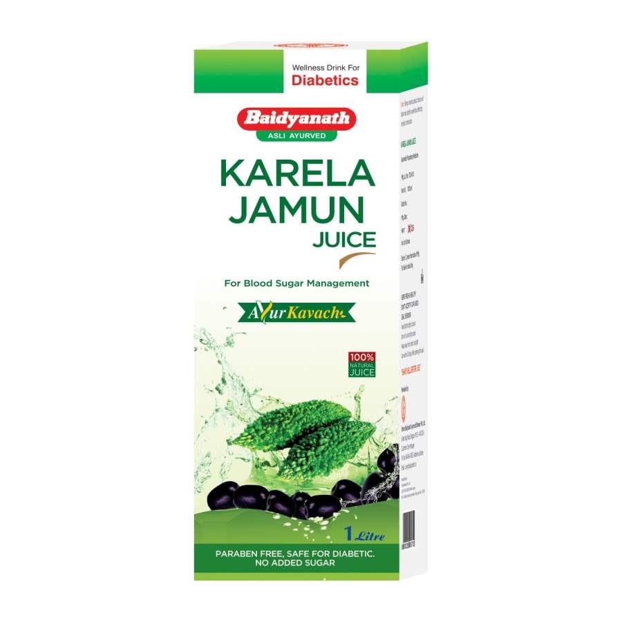 Baidyanath Karela Jamun Juice - 1 Ltr