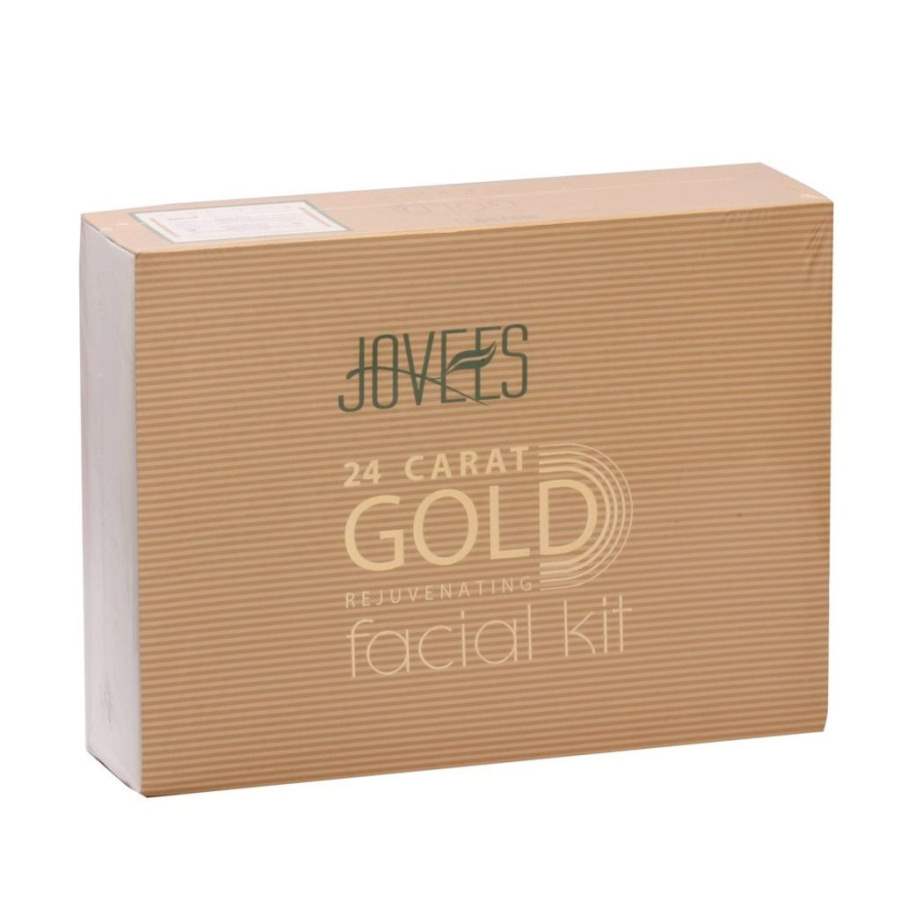 Jovees Herbals 24 Carat Gold Rejuvenating Facial Kit - 250 GM (5 * 50 GM)