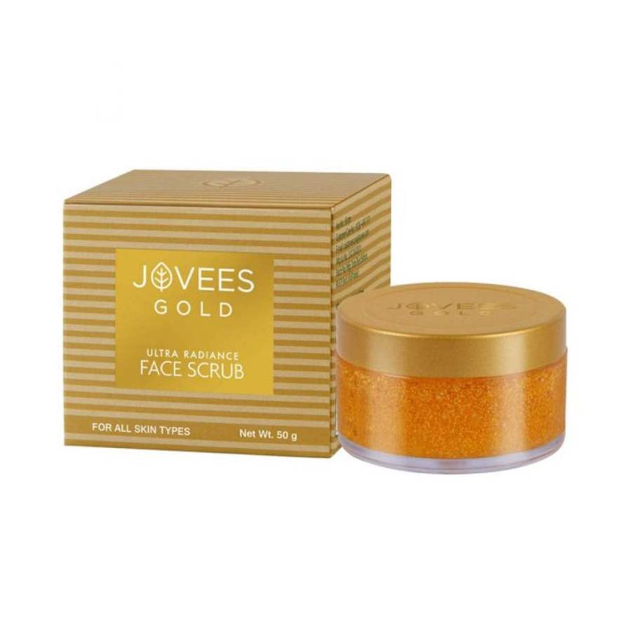 Jovees Herbals 24k Gold Ultra Radiance Face Scrub - 50 GM