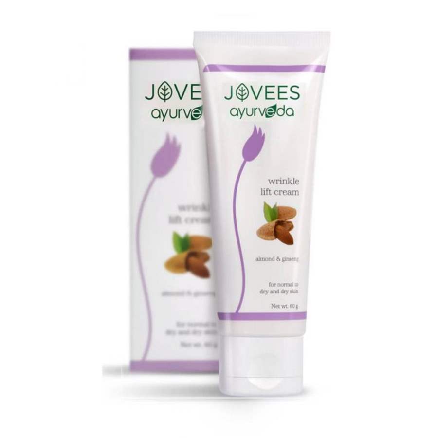 Jovees Herbals Almond and Ginseng Wrinkle Lift Cream - 60 GM