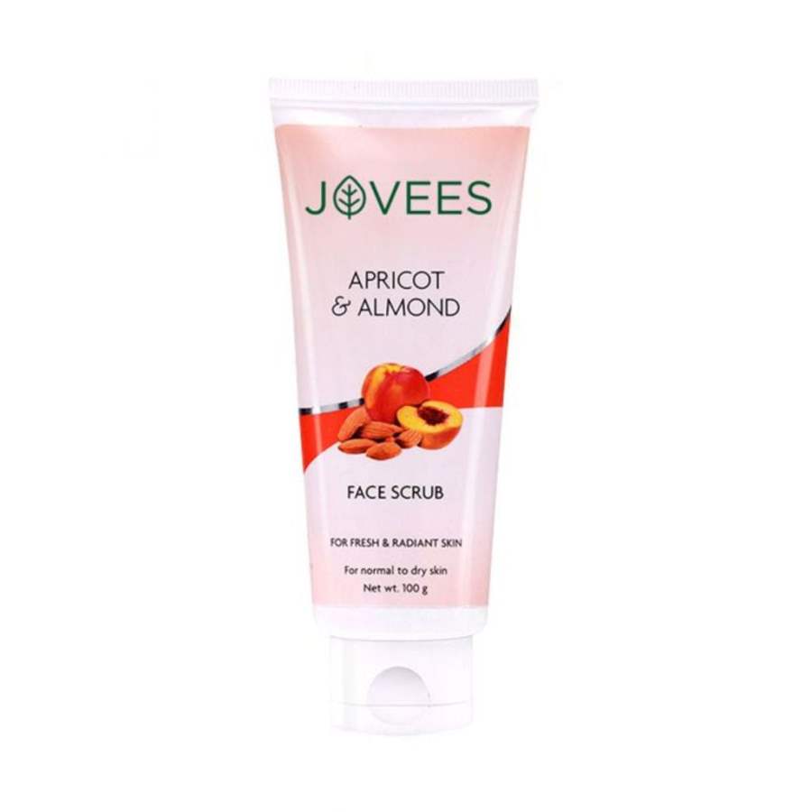 Jovees Herbals Apricot and Almond Face Scrub - 50 GM