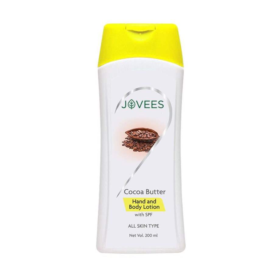 Jovees Herbals Cocoa Butter Hand and Body Lotion - 200 ML