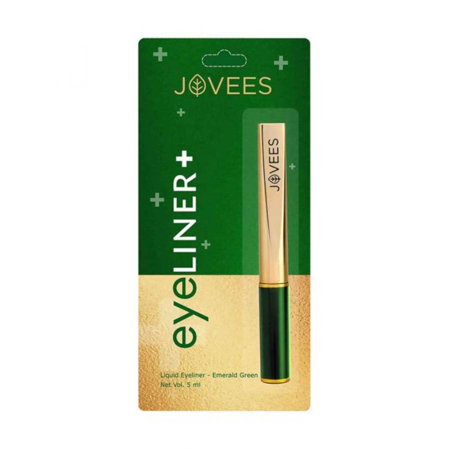 Jovees Herbals Eye liner + Emerald Green - 5 ML