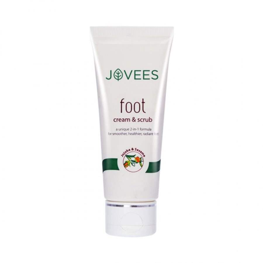 Jovees Herbals Foot Cream and Scrub - 100 GM