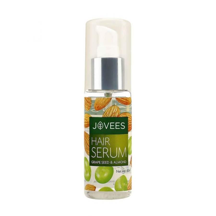 Jovees Herbals Grape Seed and Almond Hair Serum - 60 ML