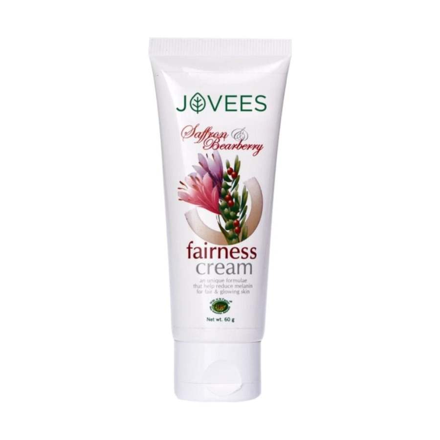 Jovees Herbals Saffron and Bearberry Fairness Cream - 60 GM