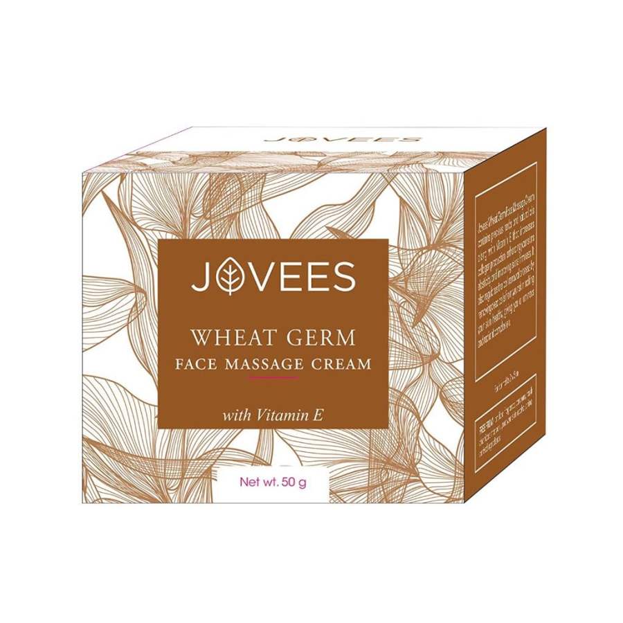 Jovees Herbals Wheatgerm With Vitamin E Face Massage Cream - 50 GM