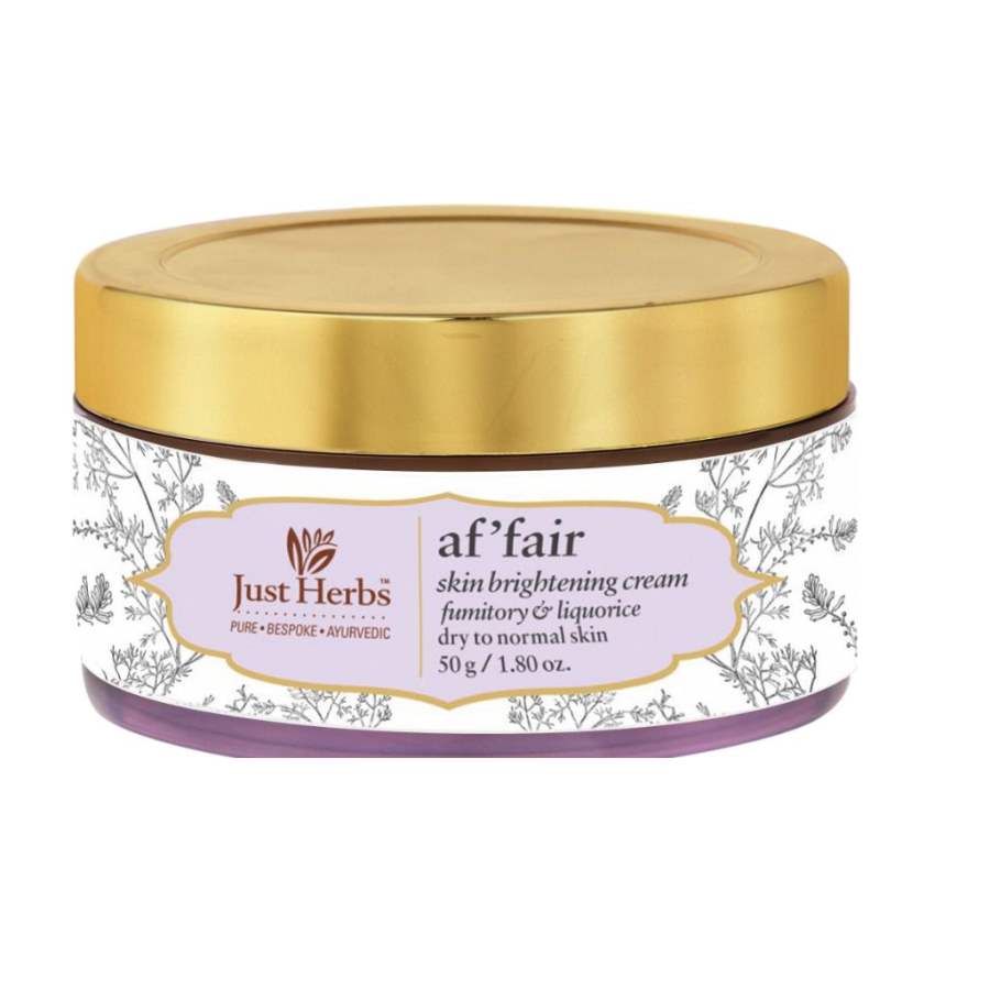 Just Herbs Affair Fumitory - liquorice Skin Lightening Cream - 50 GM
