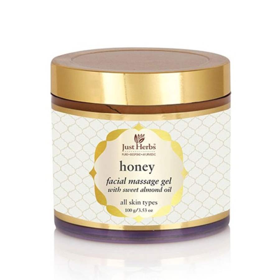 Just Herbs Honey Facial Massage Gel - 100 GM