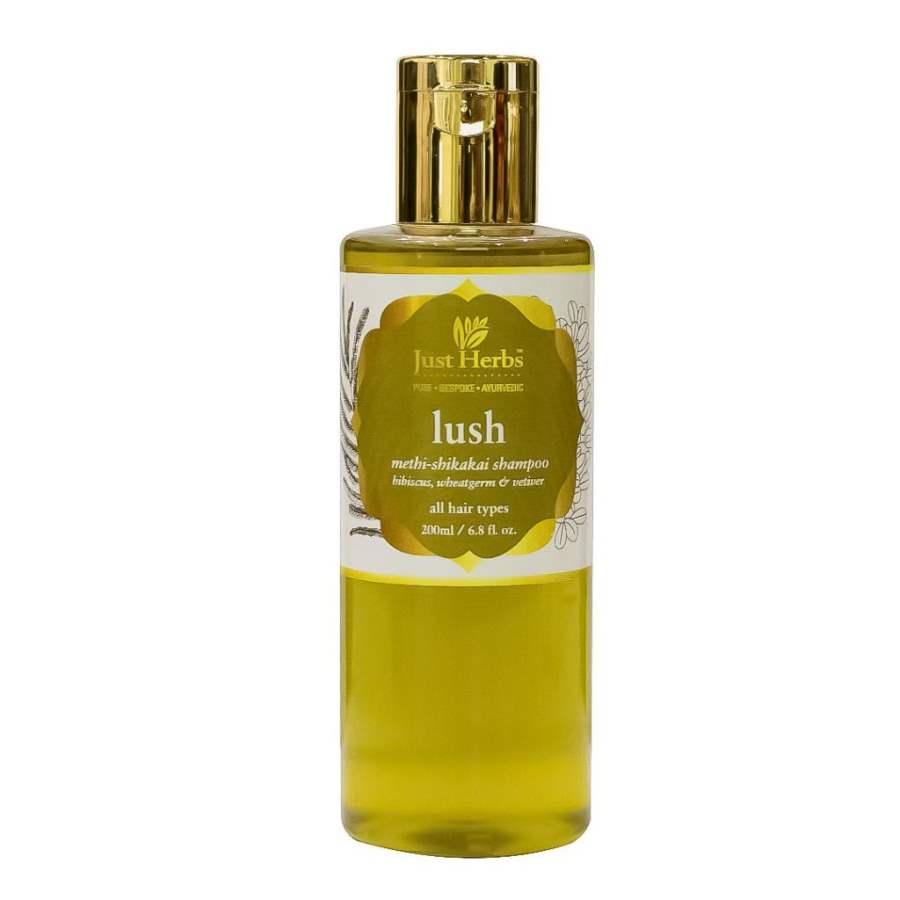 Just Herbs Lush Methi Shikakai Shampoo - 200 ML