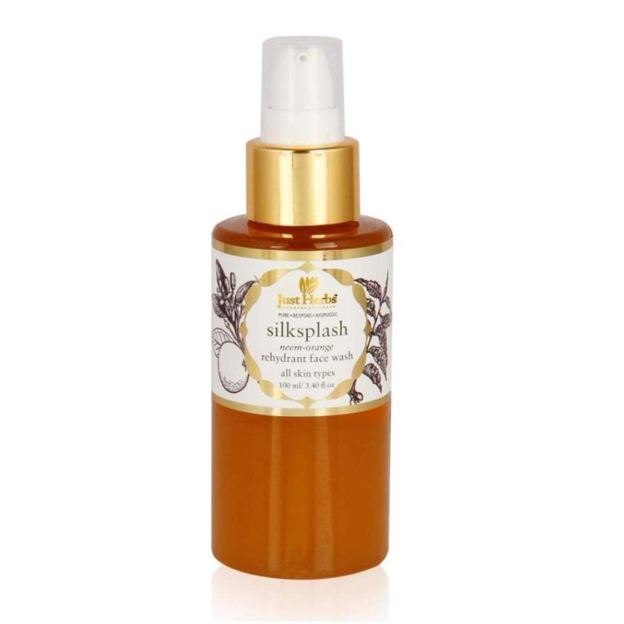 Just Herbs Silksplash Neem Orange Rehydrant Face Wash - 100 ML