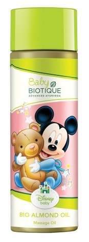 Biotique Bio Almond Disney Mickey Massage Oil - 200 ML