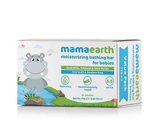MamaEarth Moisturizing Baby Bathing Soap Bar - 75GM