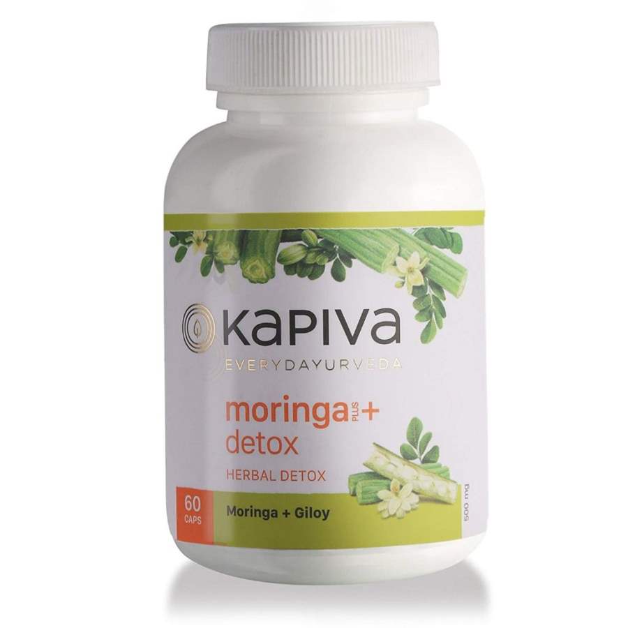Kapiva Ayurveda 100% Veg Moringa + Detox - 60 Caps