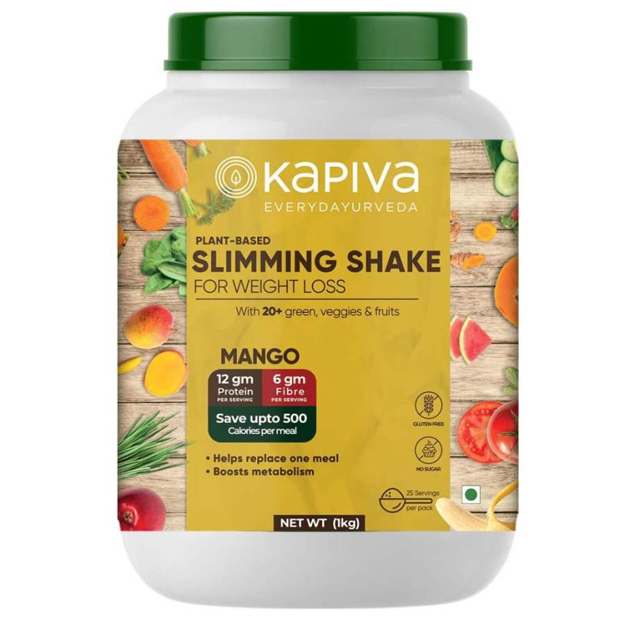 Kapiva Plant Based Slimming Nutrition Powder - Mango - 1 Kg