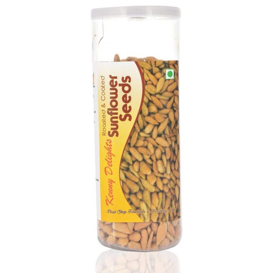 Kenny Delights Roasted and Coated Sunflower Seeds - 150 GM