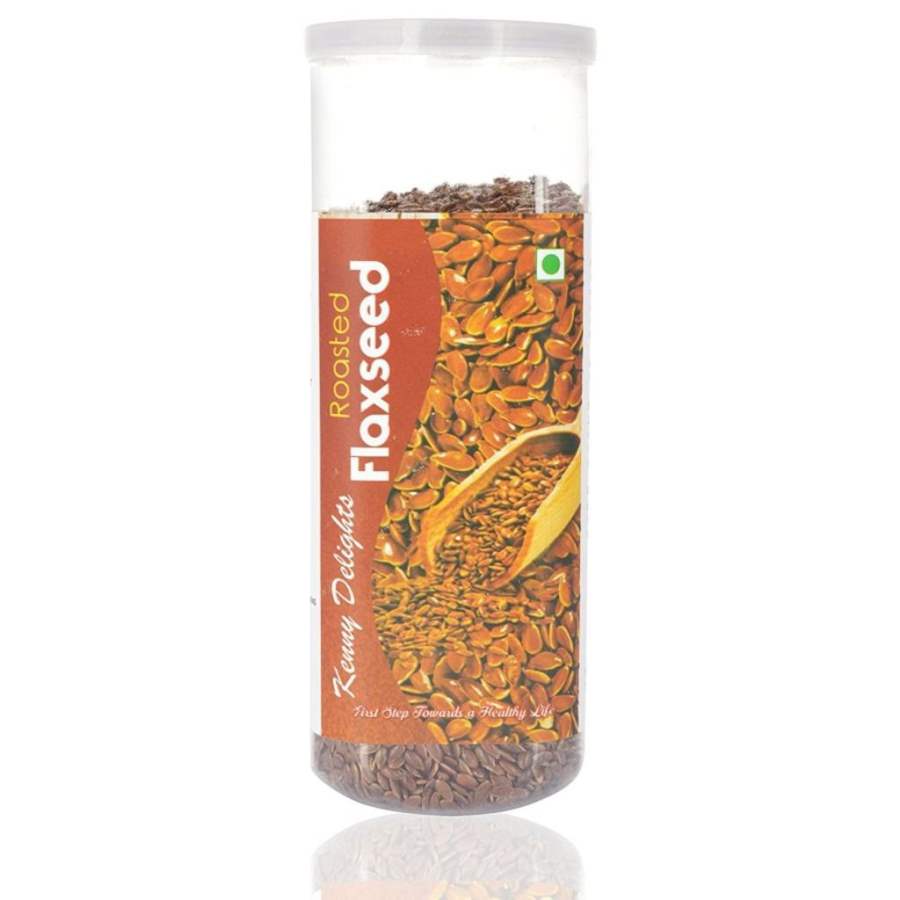 Kenny Delights Roasted Flax Seeds - 150 GM