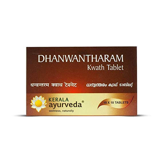 Kerala Ayurveda Dhanwantharam Kwath Tablets - 100 tabs
