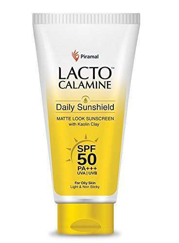 Lacto Calamine Sunshield Matte Look Sunscreen SPF50 PA+++ - 50 GM
