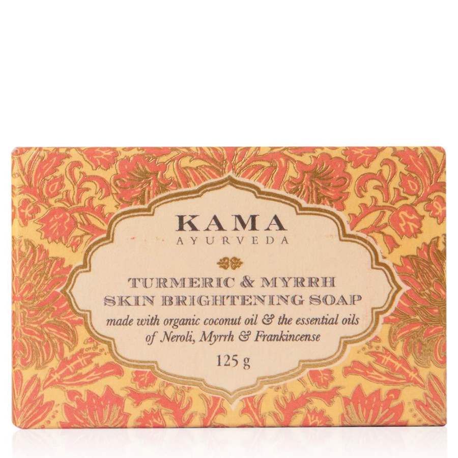 Kama Ayurveda Turmeric and Myrrh Skin Brightening Soap - 125 g