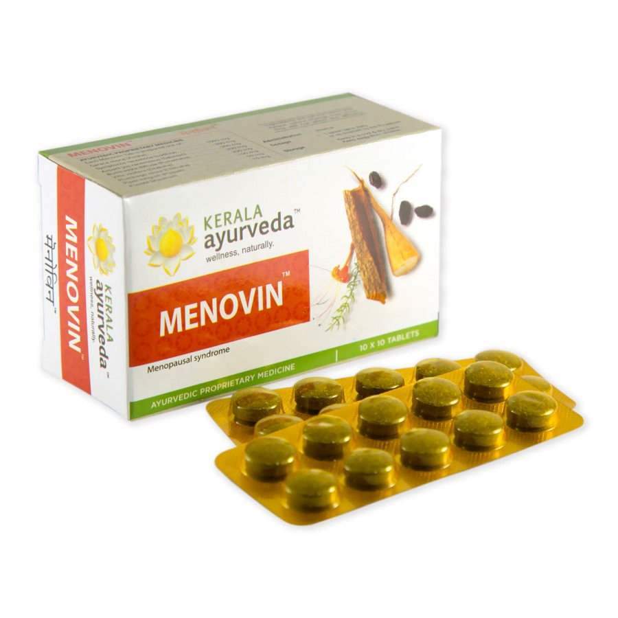 Kerala Ayurveda Menovin Tablet - 100 Caps