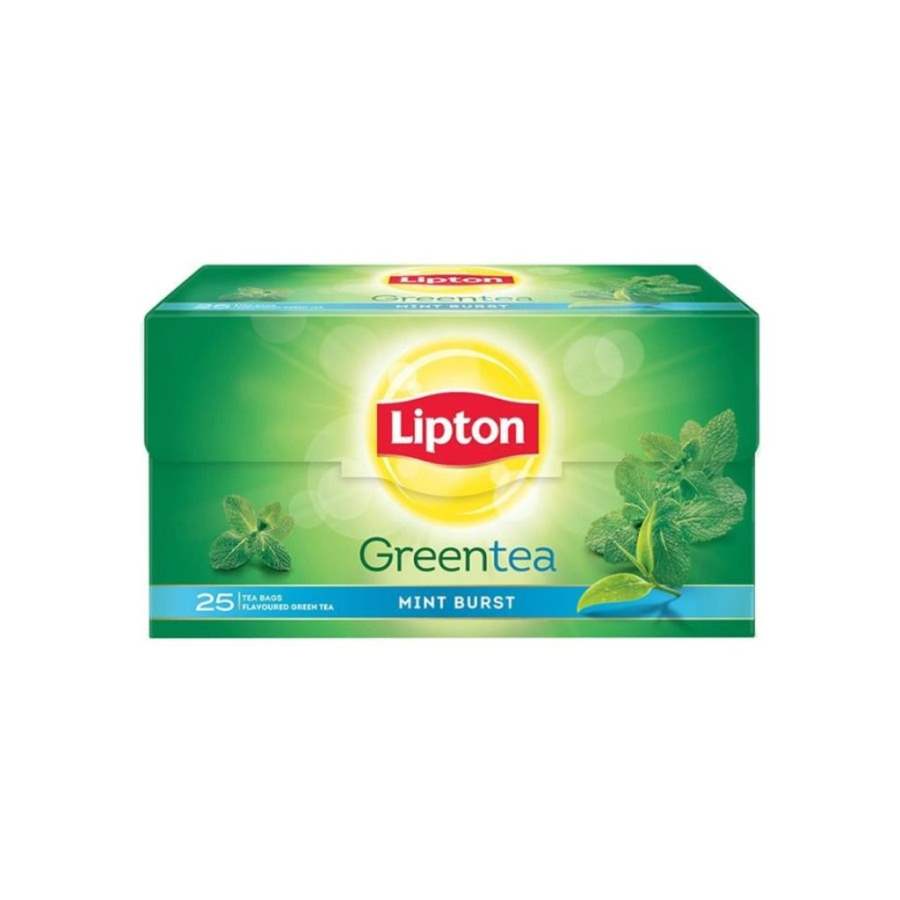 Lipton Mint Burst Green Tea Bags - 25 Tea Bags