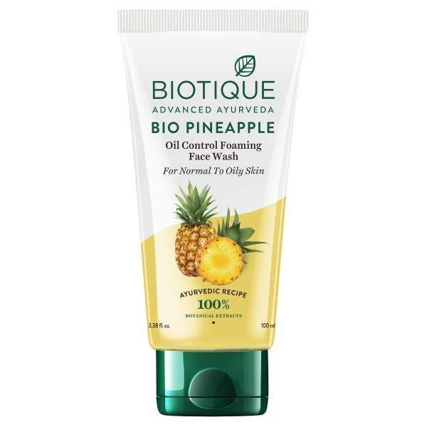 Biotique Bio Pineapple Oil Balancing Face Wash - 100 ML