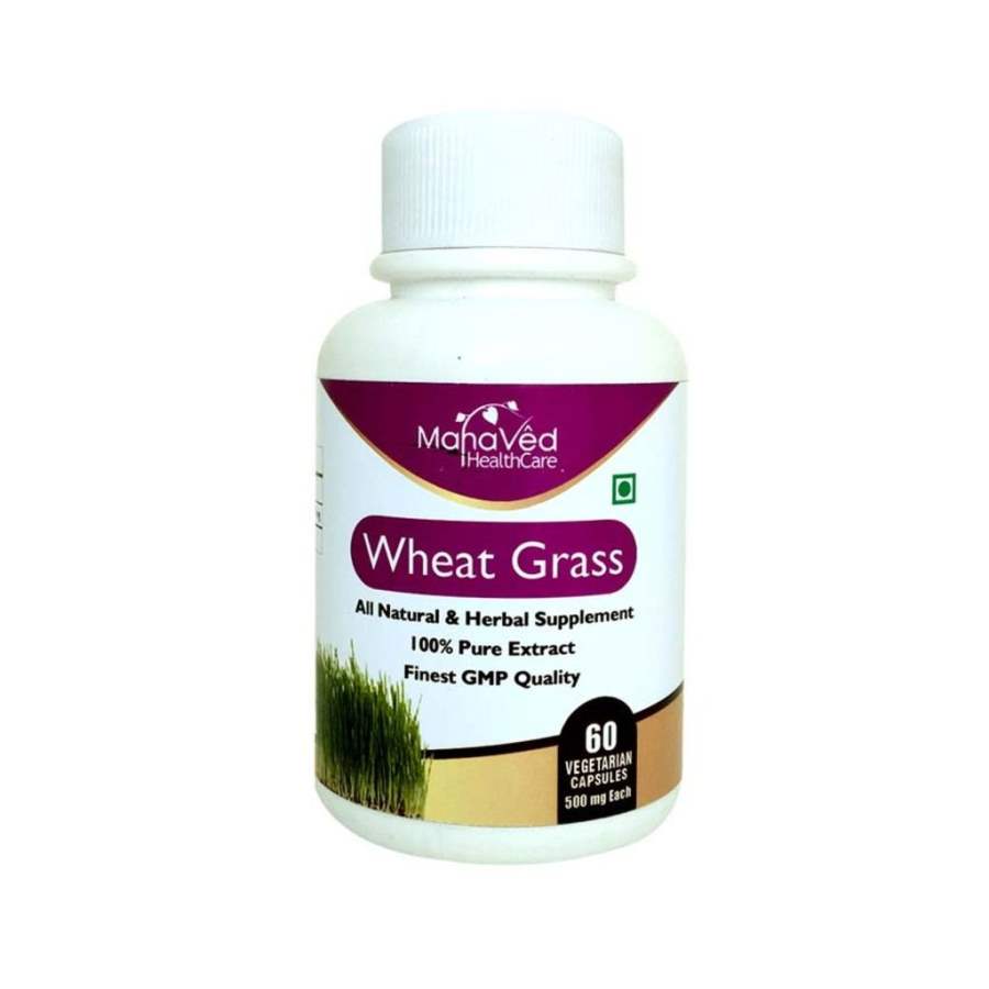 Mahaved Healthcare Wheat Grass Ext - 60 Caps
