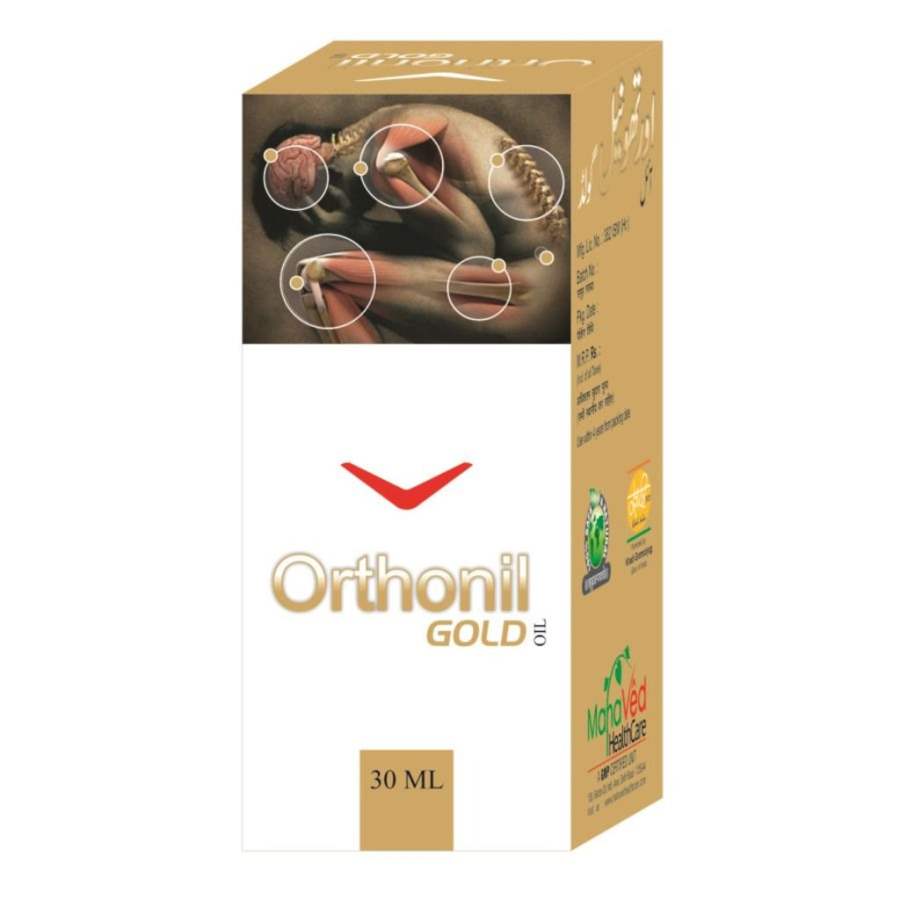 Mahaved Healthcare Orthonil Gold Oil - 30 ML