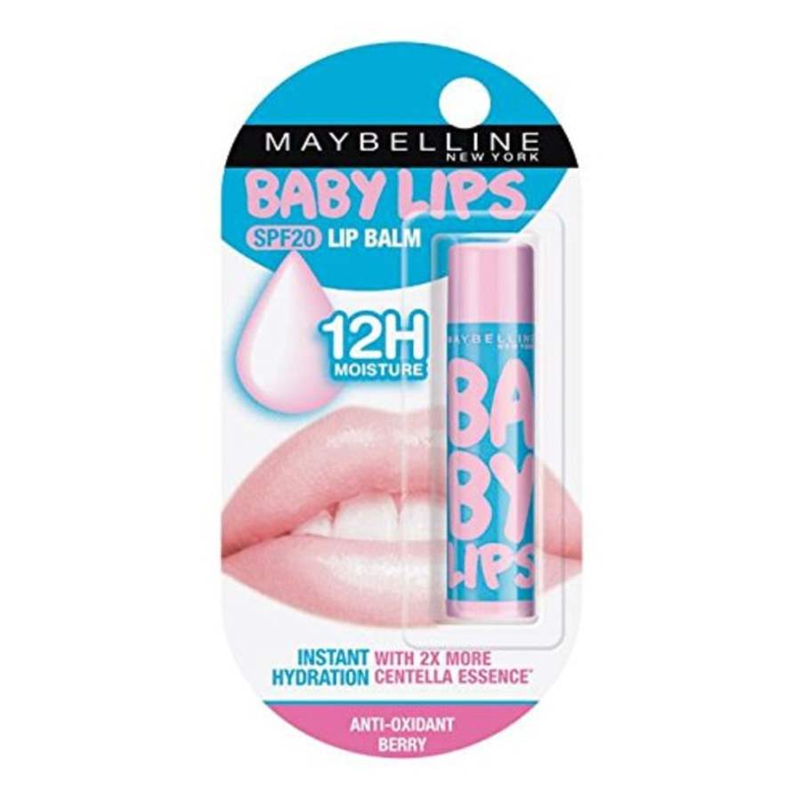 Maybelline New York Baby Lips Color Balm - 4 gm - Anti Oxidant Berry