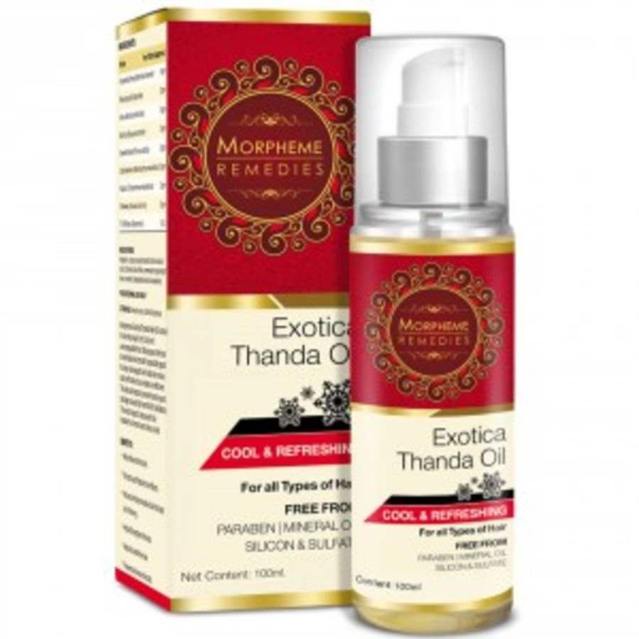 Morpheme Exotica Thanda Hair Oil - 100 ML
