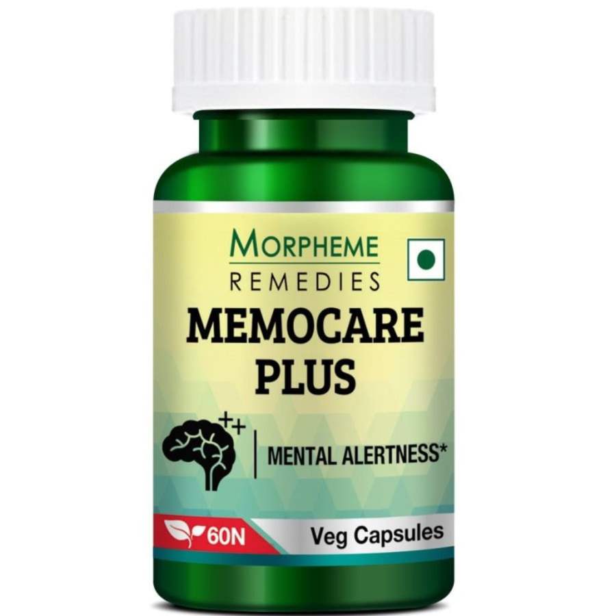 Morpheme Memocare Plus for Memory Capsules - 60 Caps