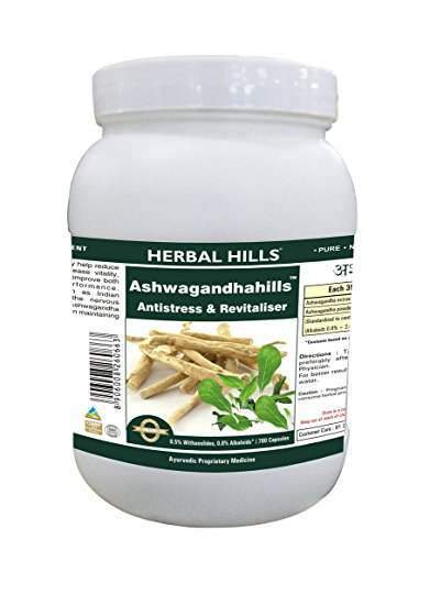 Herbal Hills Ashwagandha Hills Capsule - 60 Caps