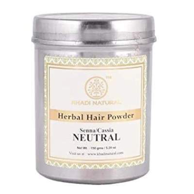 Khadi Natural Hair Powder Senna / cassia Neutral Henna - 150 GM