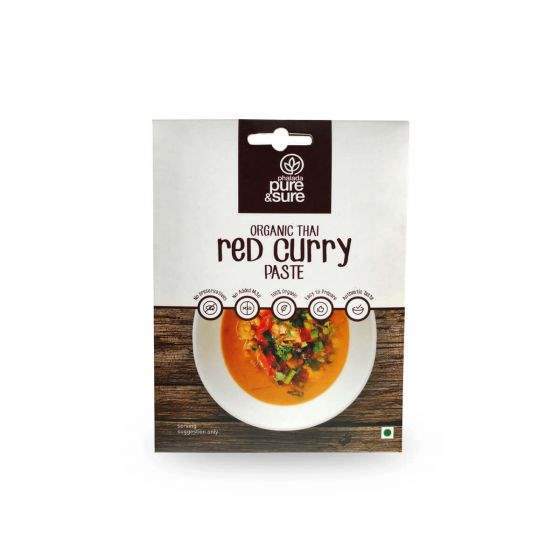 Pure & Sure Red Curry Paste - 50 GM