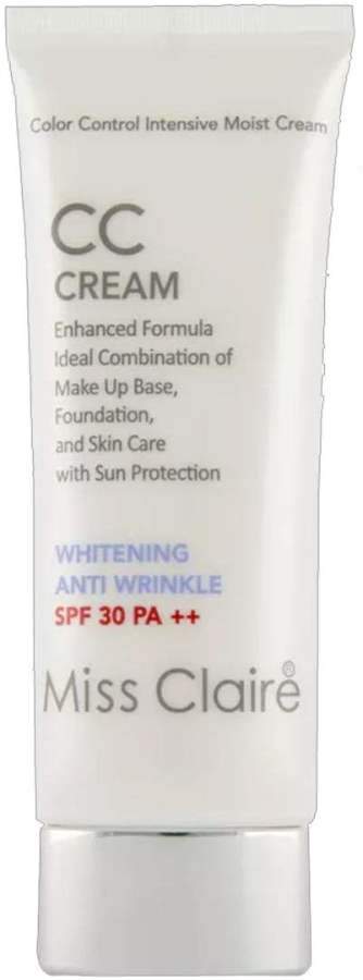 Miss Claire Prestige CC Cream Whitening Anti Wrinkle SPF 30 PA++ - 1 no