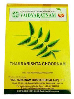 Vaidyaratnam Thakrarishta Choornam - 100 GM