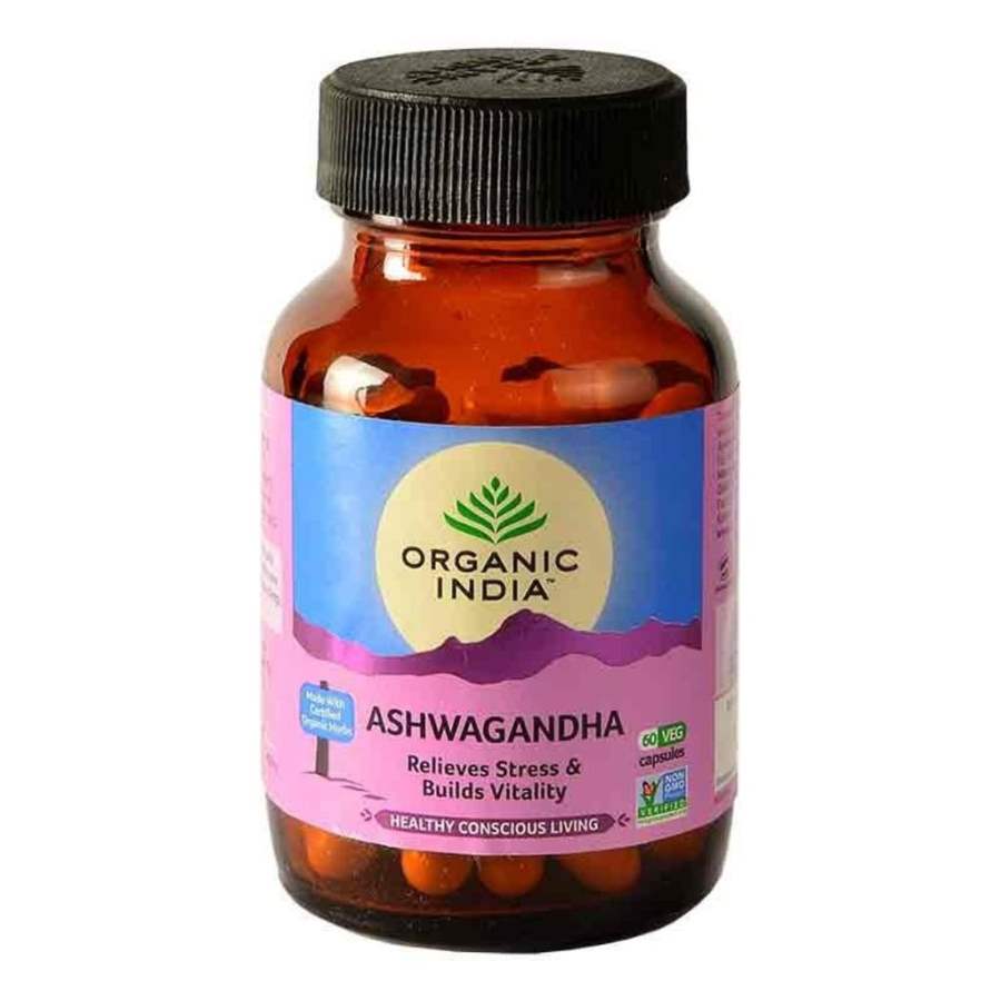 Organic India Ashwagandha Capsules - 60 Caps