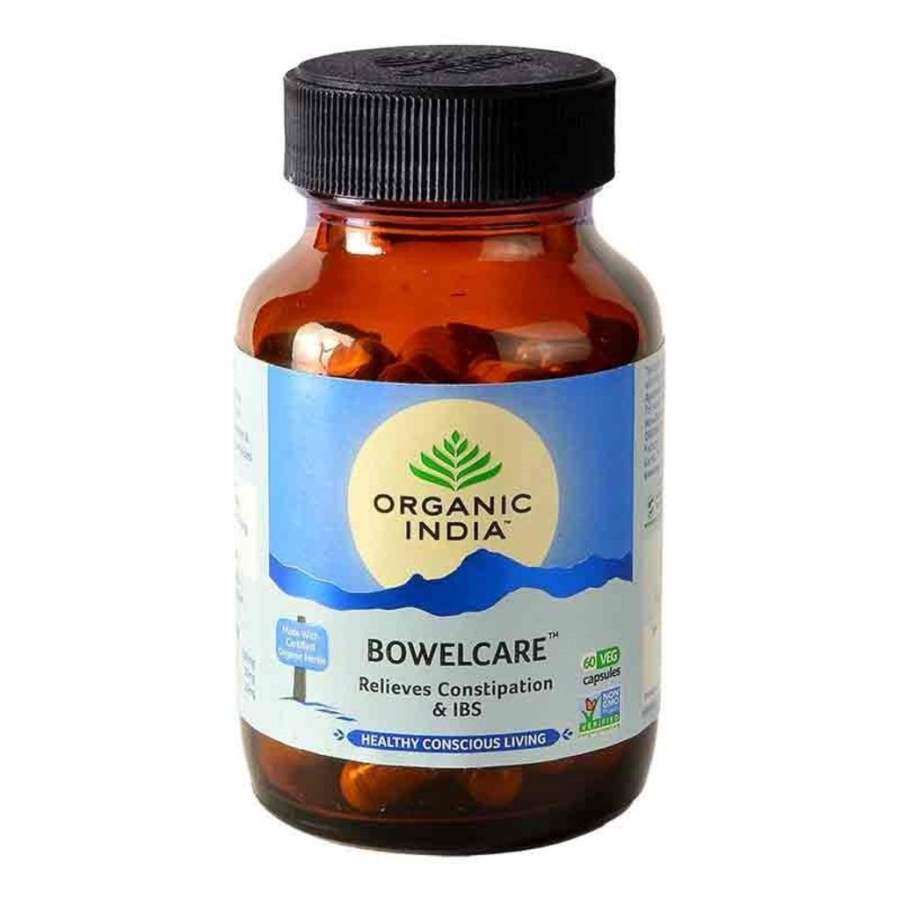 Organic India Bowelcare Capsules - 60 Caps