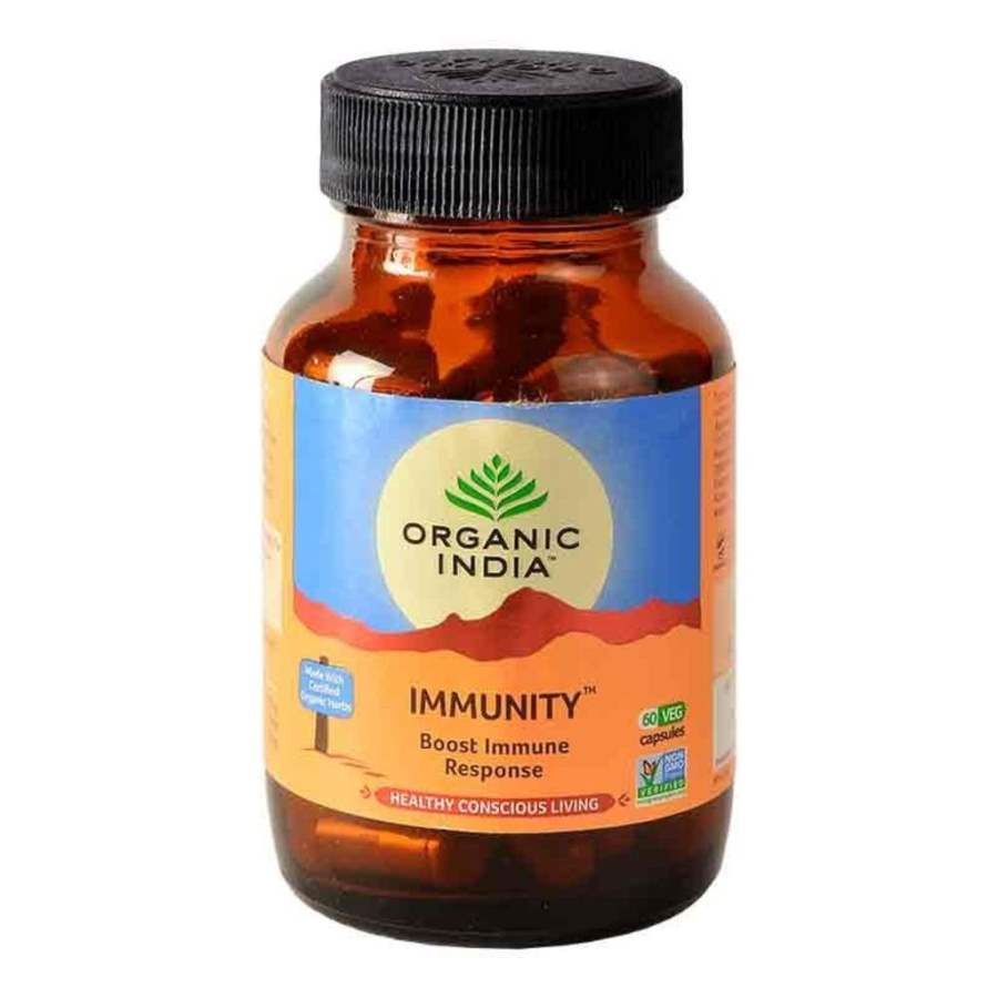 Organic India Immunity Capsules - 60 Caps