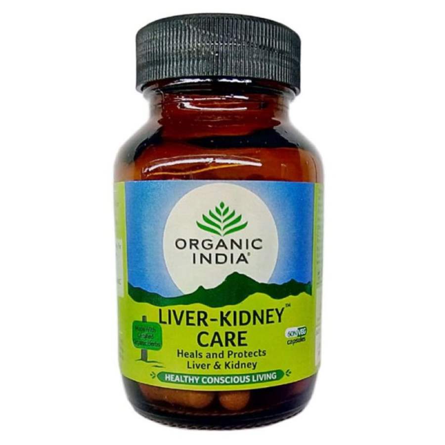 Organic India Liver - Kidney Care Capsules - 60 Caps