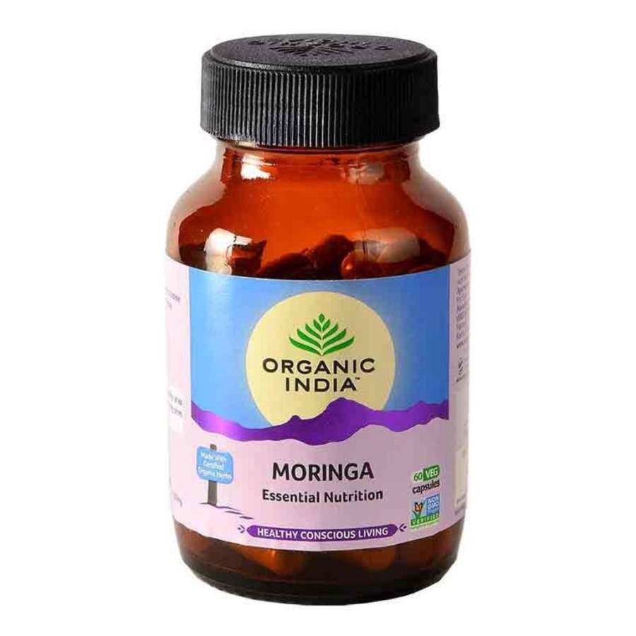 Organic India Moringa Essential Nutrition Capsules - 60 Caps