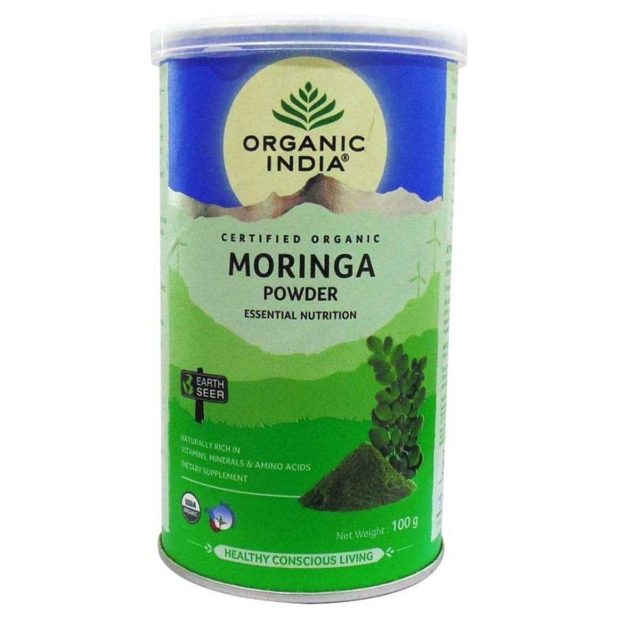 Organic India Moringa powder Tin - 100 GM