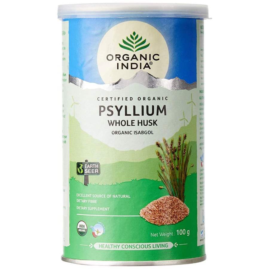 Organic India Psyllium Husk - 100 GM