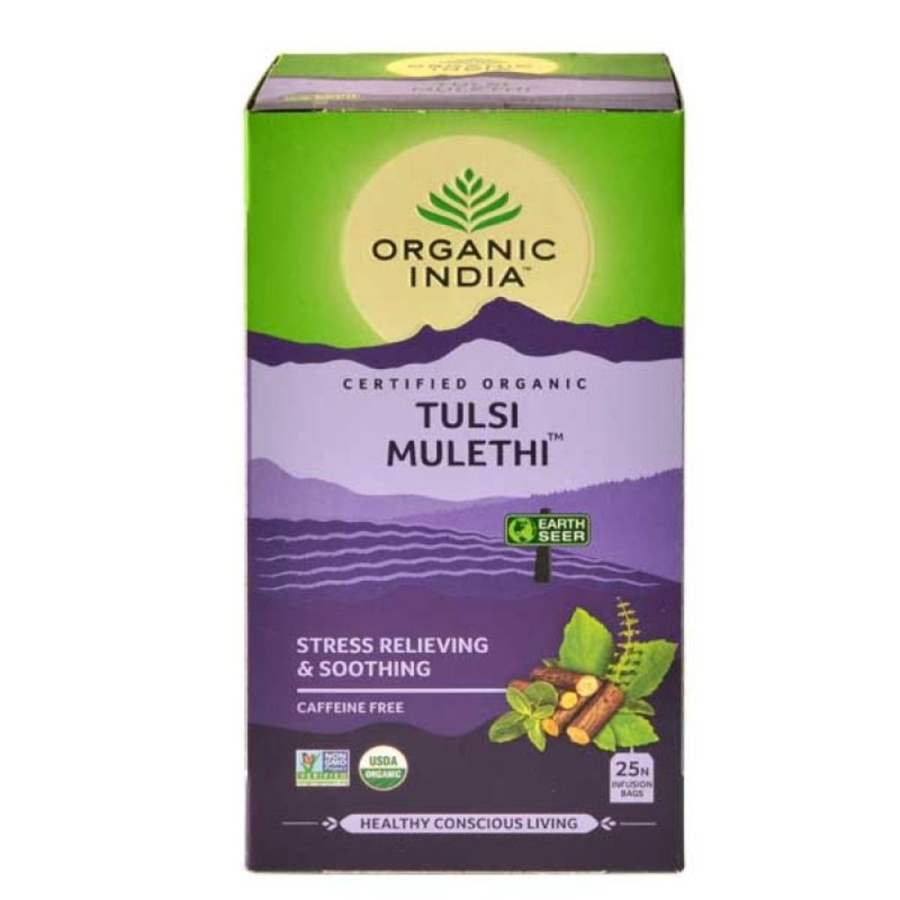 Organic India Tulsi Mulethi Tea - 25 Tea Bags