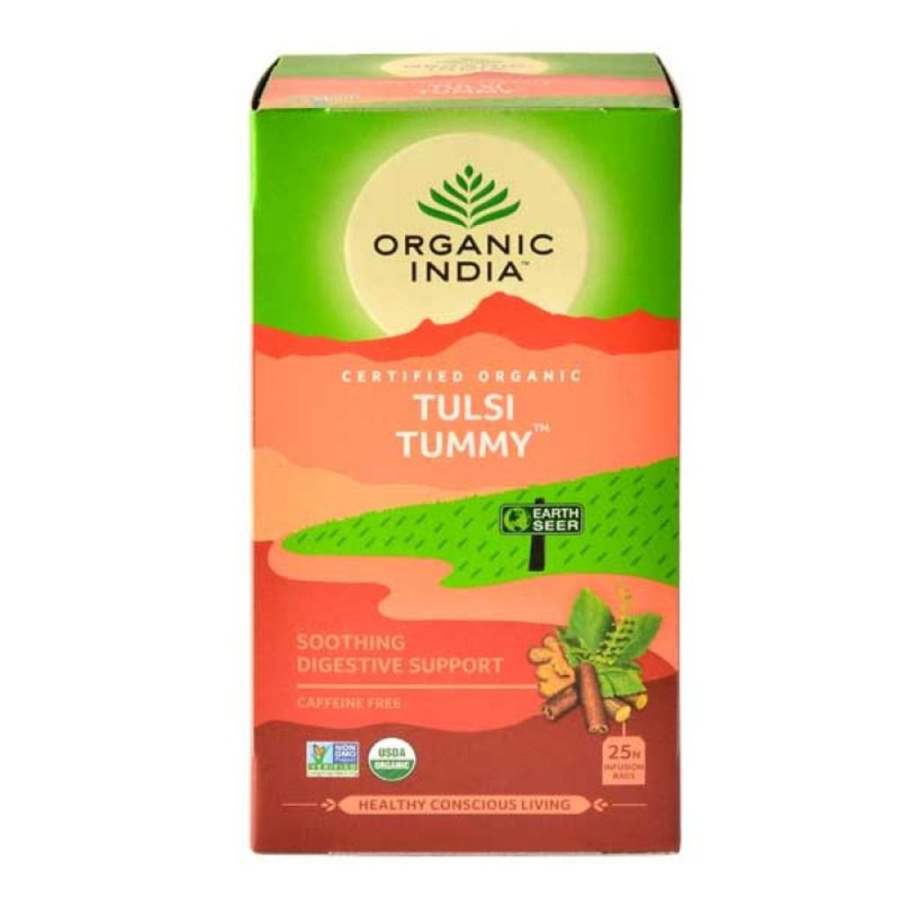 Organic India Tulsi Tummy Tea - 25 Tea Bags