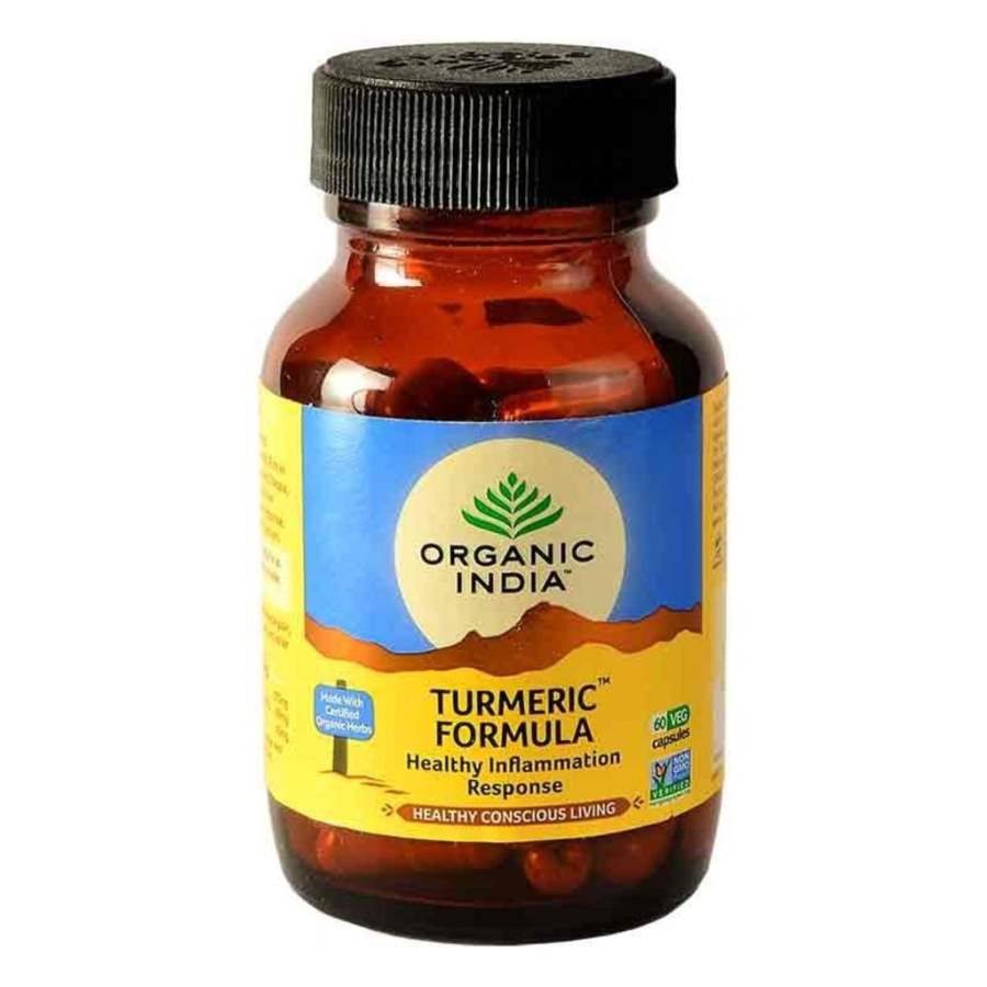 Organic India Turmeric Formula Capsules - 60 Caps