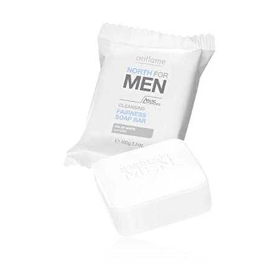 Oriflame North For Men - Cleansing Fairness Soap Bar - 100 GM