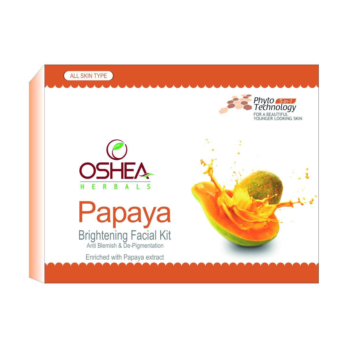 Oshea Herbals Papaya Facial Kit - 62 gm